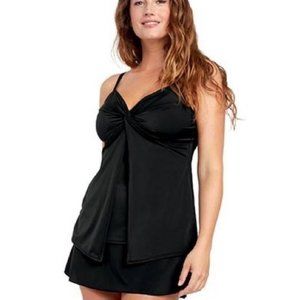 Ruby Ribbon Tankini Top NWT Lanai